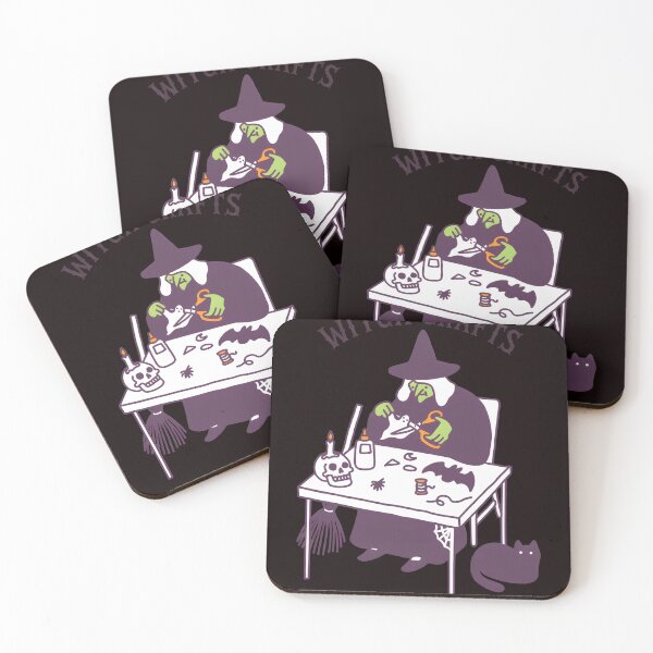 Item preview, Witch Crafts Table Creative Witch Halloween Crafting Art designed and sold by noah-vyre.