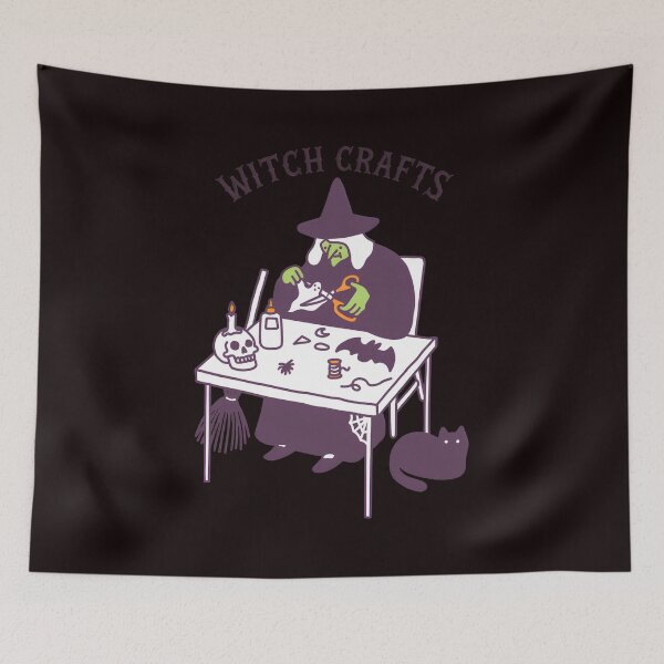 Item preview, Witch Crafts Table Creative Witch Halloween Crafting Art designed and sold by noah-vyre.
