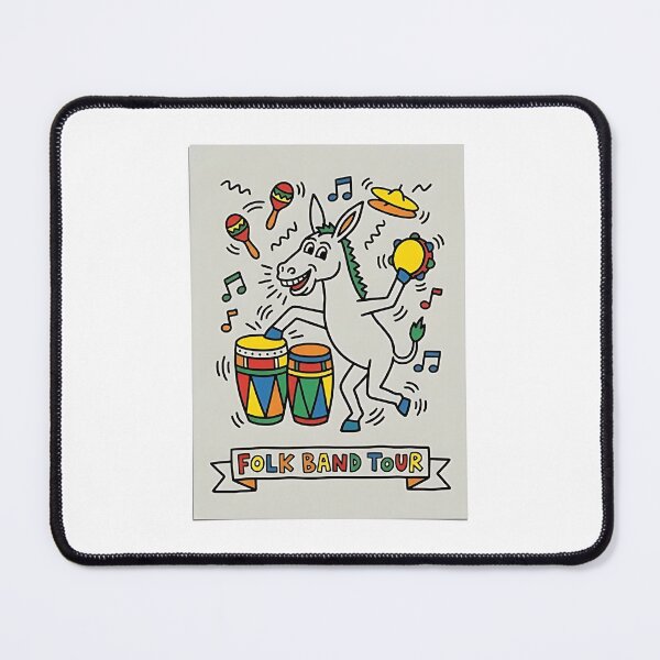 Item preview, Miniature Donkey Percussionist designed and sold by PictoVibe.