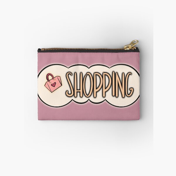 Item preview, Shopping – Cute Pink Shopping Bag & Retro Label designed and sold by sososweett.