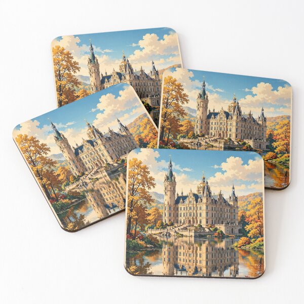 Item preview, Germany — Schwerin Castle — The Island Palace designed and sold by DibujandoPorfa.