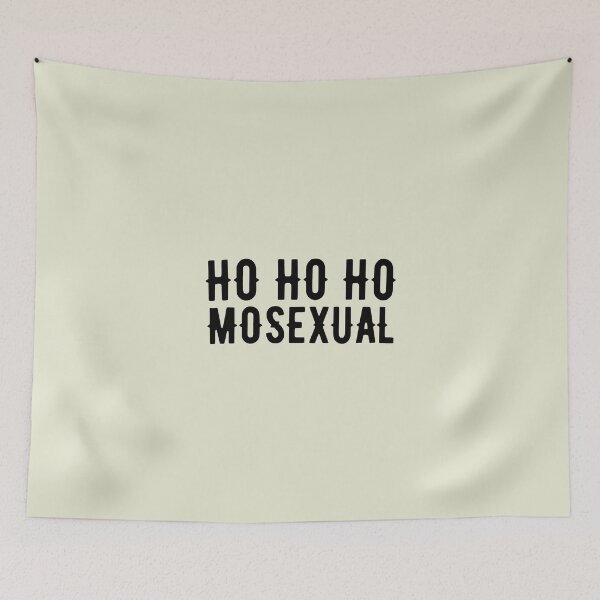 Item preview, Ho Ho Ho Mosexual - Funny Christmas LGBT designed and sold by SanipepaVase.