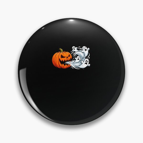 Item preview, Funny Halloween Pumpkin Eating Ghost Gamer Men Women Kids  designed and sold by pigeon-blue.