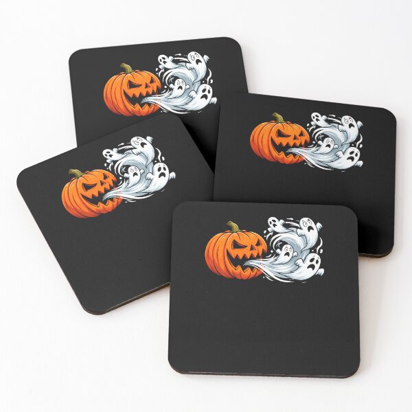 Item preview, Funny Halloween Pumpkin Eating Ghost Gamer Men Women Kids  designed and sold by pigeon-blue.