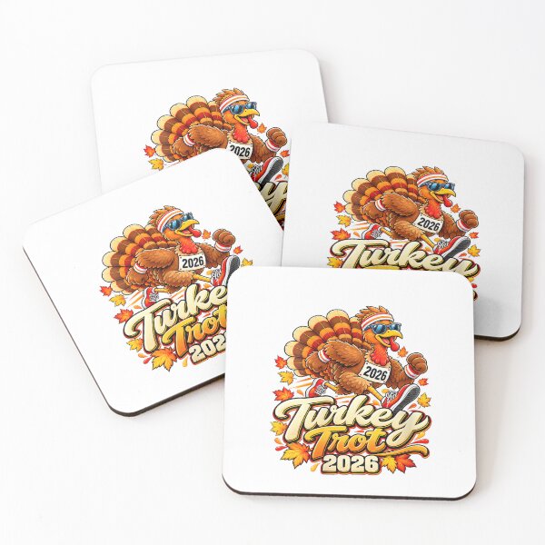 Item preview, Women's Funny Thanksgiving Running Turkey Trot 2026 V-Neck T-Shirt designed and sold by MixyMugs.
