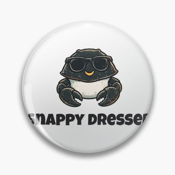 Item preview, Snappy Dresser Funny Crab Pun designed and sold by Wild Shades.