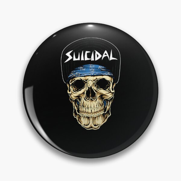 Item preview, Human Skull Wearing Blue Paisley designed and sold by juoki.