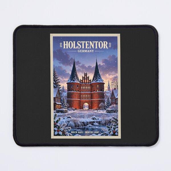 Item preview, Germany — Lübeck Holstentor — Brick Gothic Majesty designed and sold by DibujandoPorfa.