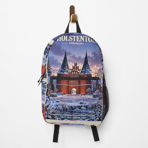 Item preview, Germany — Lübeck Holstentor — Brick Gothic Majesty designed and sold by DibujandoPorfa.