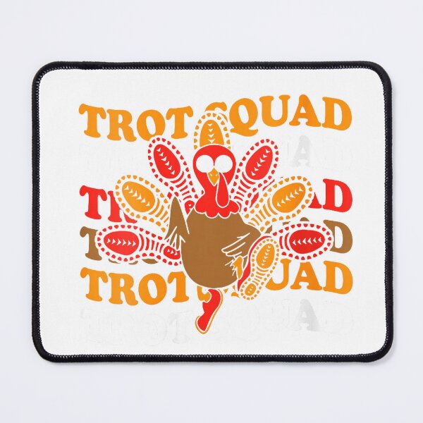 Item preview, Women's Trot Squad Turkey Trot Family Thanksgiving Running V-Neck T-Shirt designed and sold by PrintWaveMagic.