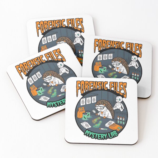 Item preview, Hedgehog Forensic Scientist designed and sold by PictoVibe.
