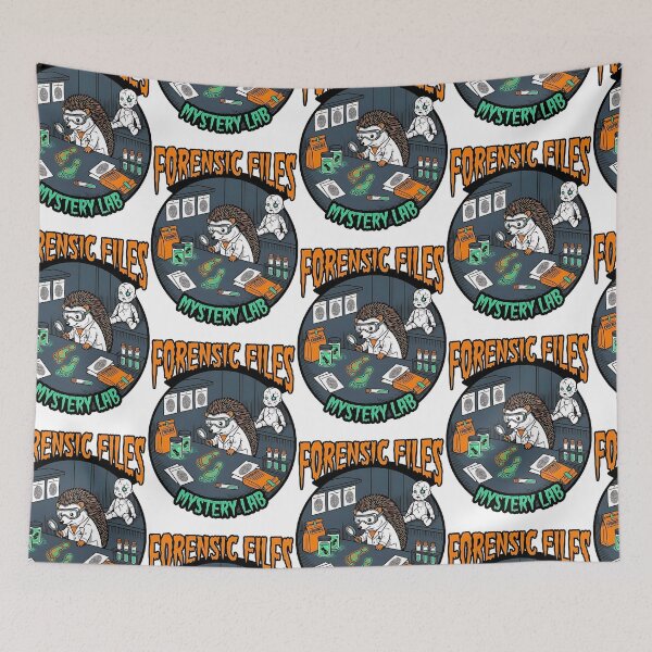 Item preview, Hedgehog Forensic Scientist designed and sold by PictoVibe.