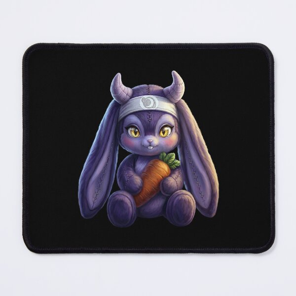 Item preview, Little Horns Bunny – Creepy Cute Dark Kawaii Plush Graphic T-Shirt designed and sold by HexOne.
