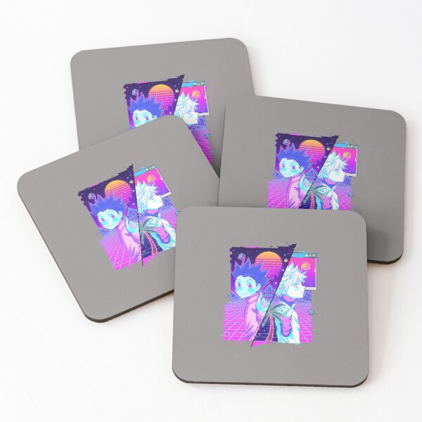 Item preview, Gon & Killua Vaporwave Pinky Swear Anime-18 designed and sold by EckehardWillx.