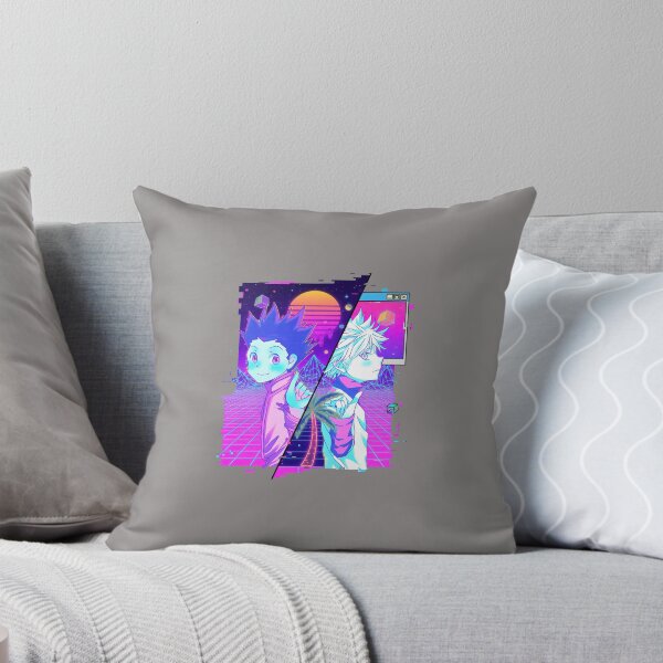 Item preview, Gon & Killua Vaporwave Pinky Swear Anime-18 designed and sold by EckehardWillx.