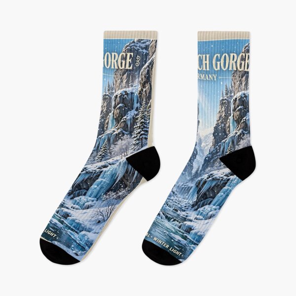 Item preview, Germany — Partnach Gorge — The Frozen Cathedral designed and sold by DibujandoPorfa.