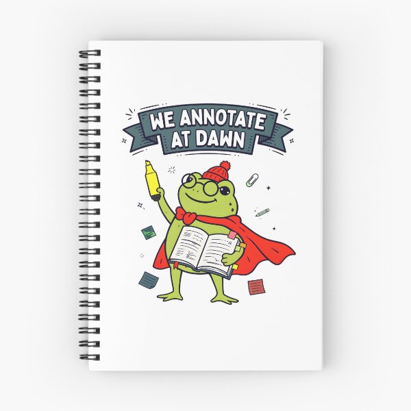 Item preview, we annotate at dawn english teacher funny frog reader designed and sold by JasonsSpider.
