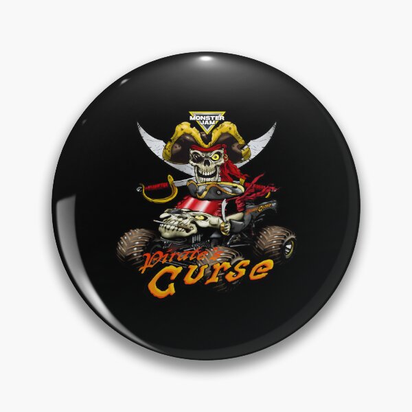 Item preview, Pirate Monster Truck Skeleton Graphic designed and sold by Sunshinejavr.