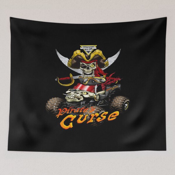 Item preview, Pirate Monster Truck Skeleton Graphic designed and sold by Sunshinejavr.