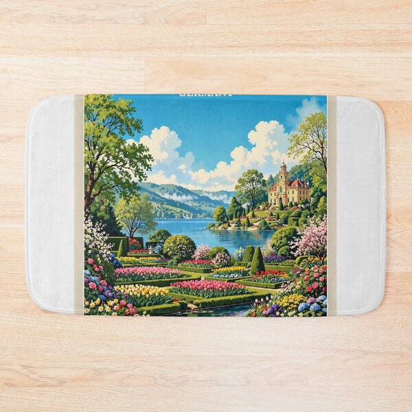 Item preview, Germany — Mainau Island — The Garden of a Thousand Colors designed and sold by DibujandoPorfa.