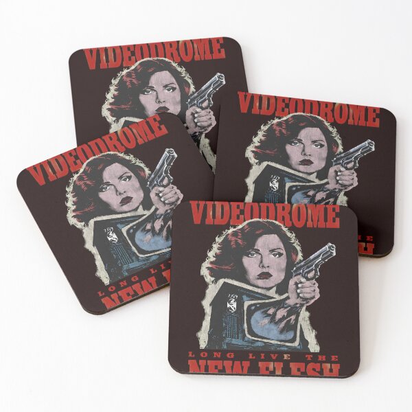 Item preview, Videodrome New Flesh Cronenberg Retro Film Art designed and sold by FeatherTaleInk.