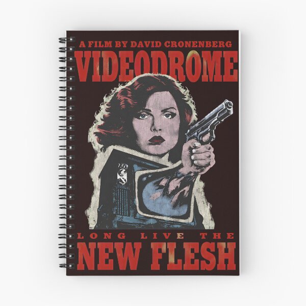 Item preview, Videodrome New Flesh Cronenberg Retro Film Art designed and sold by FeatherTaleInk.
