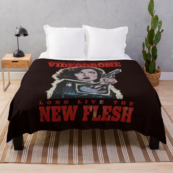 Artikelvorschau, Videodrome New Flesh Cronenberg Retro Filmkunst entworfen und verkauft von FeatherTaleInk.