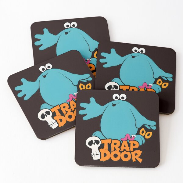 Item preview, Retro Trap Door Monster Cartoon designed and sold by FeatherTaleInk.