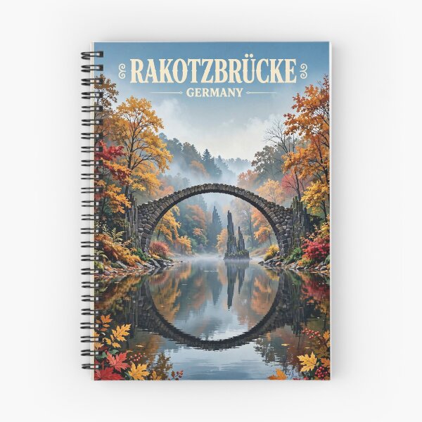 Item preview, Germany — Rakotzbrücke — The Devil's Reflection designed and sold by DibujandoPorfa.