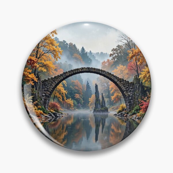 Item preview, Germany — Rakotzbrücke — The Devil's Reflection designed and sold by DibujandoPorfa.