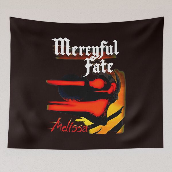 Item preview, Mercyful Fate Melissa Gothic Skull Metal Art designed and sold by GulnorGermelo.