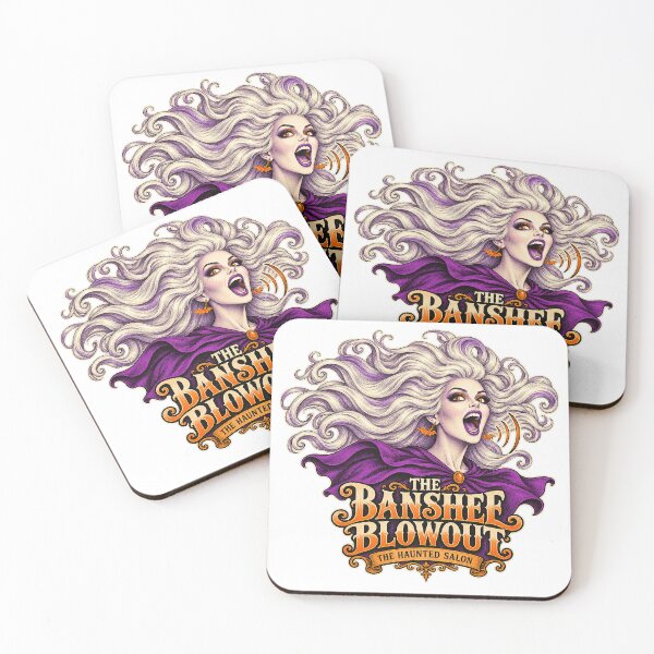 Item preview, THE HAUNTED SALON COLLECTION - THE BANSHEE BLOWOUT designed and sold by WheelieGdArt.