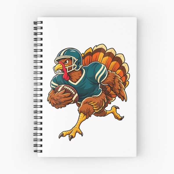 Item preview, Women's Football Turkey Funny Thanksgiving Running Cartoon Back V-Neck T-Shirt designed and sold by KeathyArt.