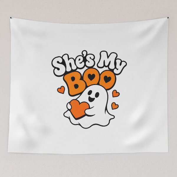 Item preview, she's my boo matching halloween pajama couples she's my boo designed and sold by JasonsSpider.