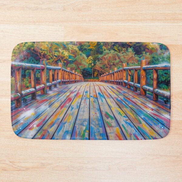 Item preview, Abstract Wooden Bridge designed and sold by CHASAcreative.