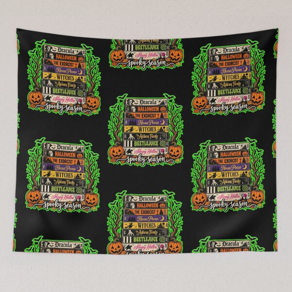 Item preview, Halloween Vhs Horror Movie Stack  designed and sold by WoodburyLake.