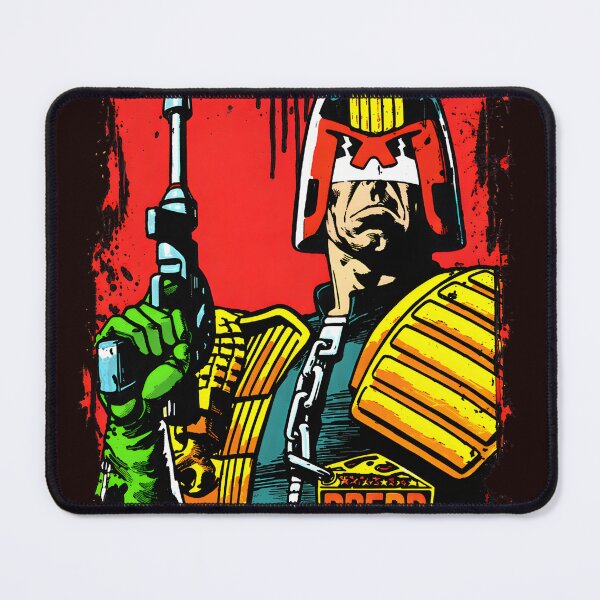 Item preview, Dredd Comic Art Weapon Helmet Law Enforcement designed and sold by GulnorGermelo.