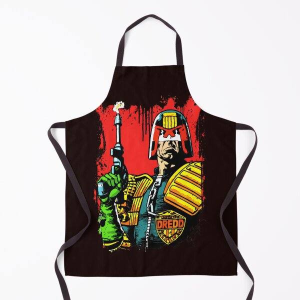 Artikelvorschau, Dredd-Comic-Kunst, Waffenhelm, Strafverfolgungsbehörden entworfen und verkauft von GulnorGermelo.