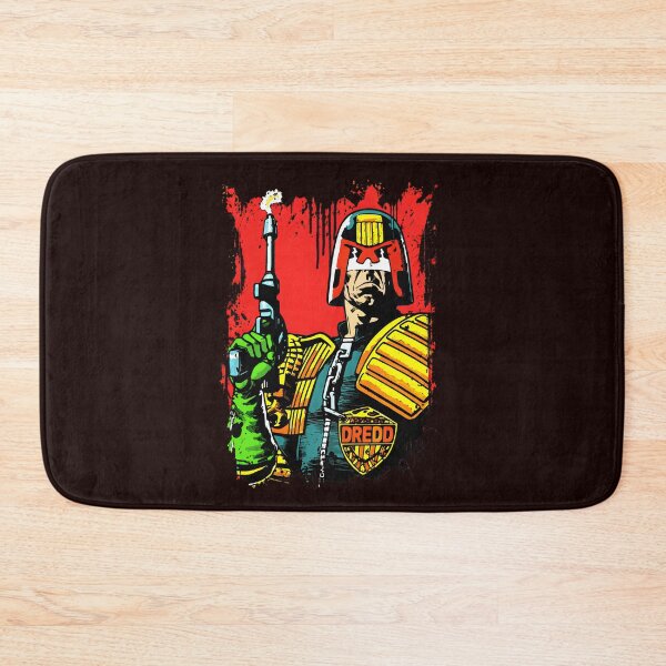Item preview, Dredd Comic Art Weapon Helmet Law Enforcement designed and sold by GulnorGermelo.