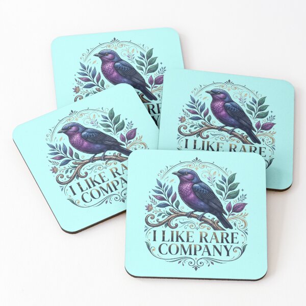 Item preview, Purple-breasted Cotinga Shirt - I Like Rare Company - Exotic Amazon Bird Tee - Vintage Luxury Botanical Graphic designed and sold by Max Store.