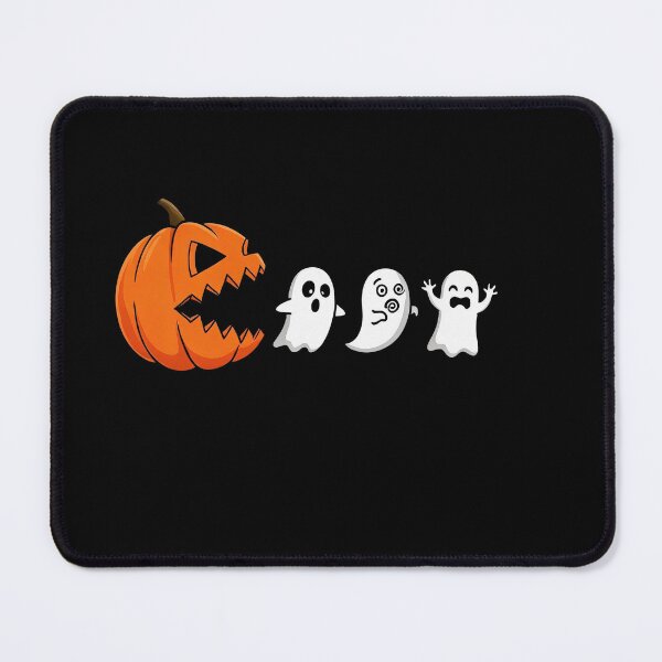 Item preview, Eat Drink and Be Scary Halloween Pumpkin Ghosts designed and sold by pigeon-blue.