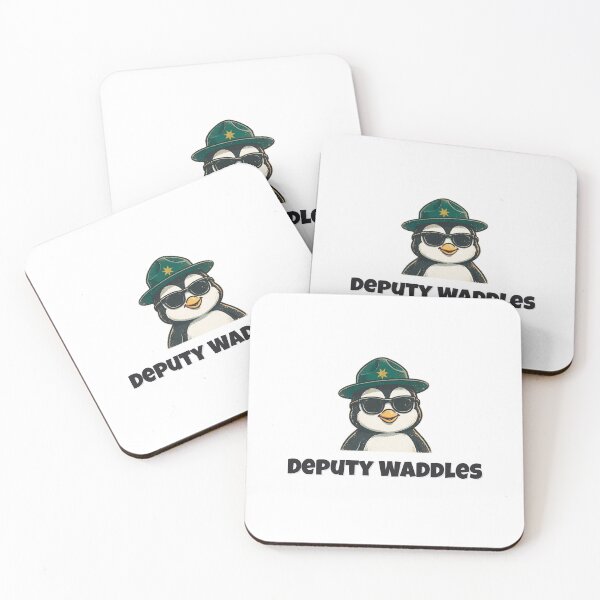 Item preview, Deputy Waddles Funny Penguin Deputy Design designed and sold by Wild Shades.