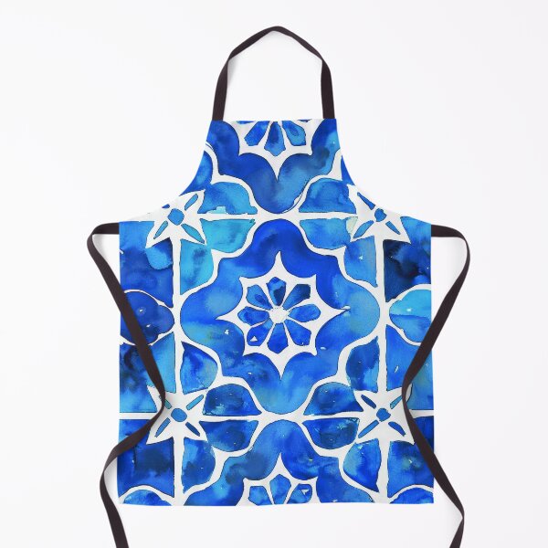 Item preview, Blue And White Portuguese Azulejo Vintage Tile Pattern designed and sold by DEC02.