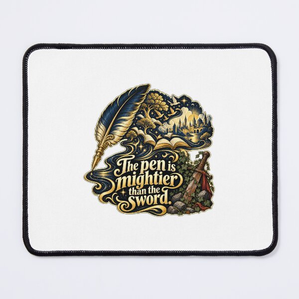 Item preview, The Pen Is Mightier Than the Sword Ink World designed and sold by DesignArtEmpire.