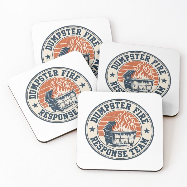 Item preview, Work Humor - Dumpster Fire Response Team designed and sold by CampAndCoast.