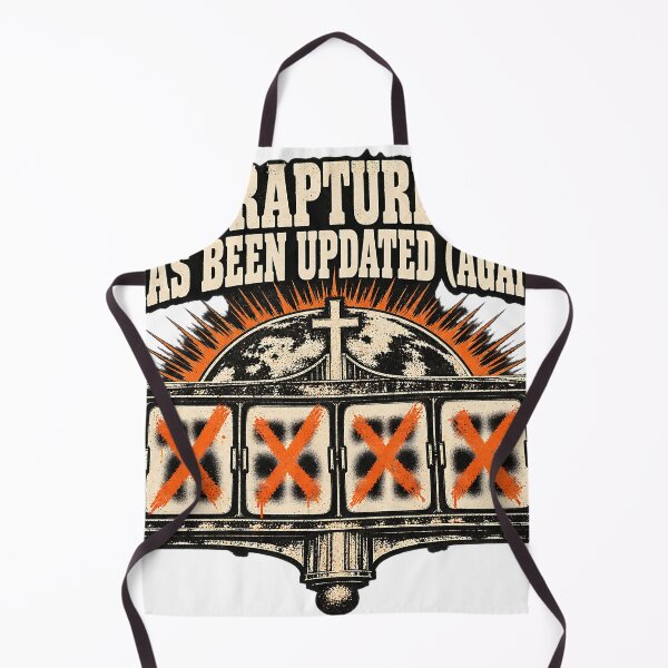 Item preview, The Rapture Date Has Been Updated Again Funny Exvangelical Countdown Shirt designed and sold by GloryandFame.