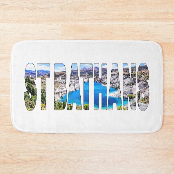 Item preview, ST BATHANS - Central Otago New Zealand Blue Lake Gold Coal Mining Town designed and sold by Adam Gormley.