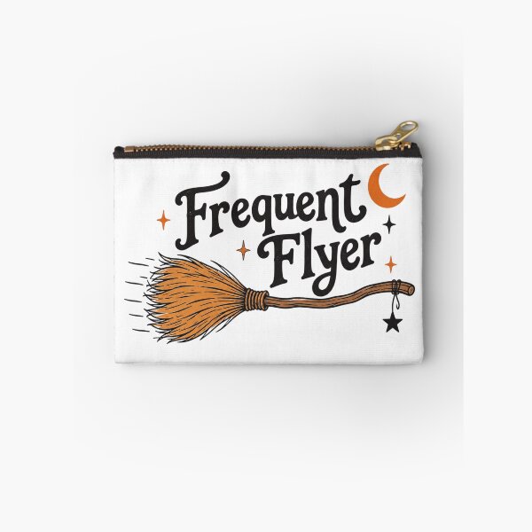 Item preview, Frequent Flyer - Witchy Halloween Design designed and sold by CampAndCoast.