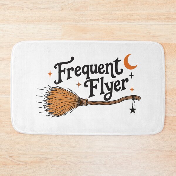 Item preview, Frequent Flyer - Witchy Halloween Design designed and sold by CampAndCoast.
