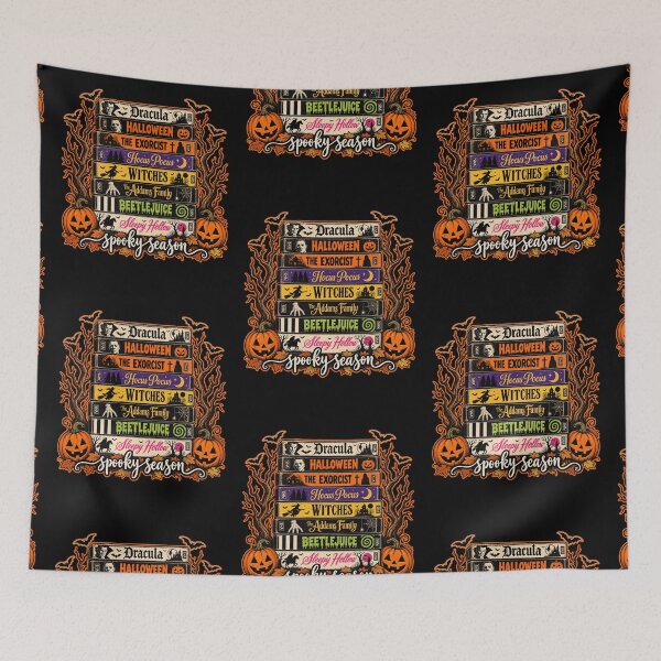 Item preview, Halloween Vhs Horror Movie Stack  designed and sold by WoodburyLake.